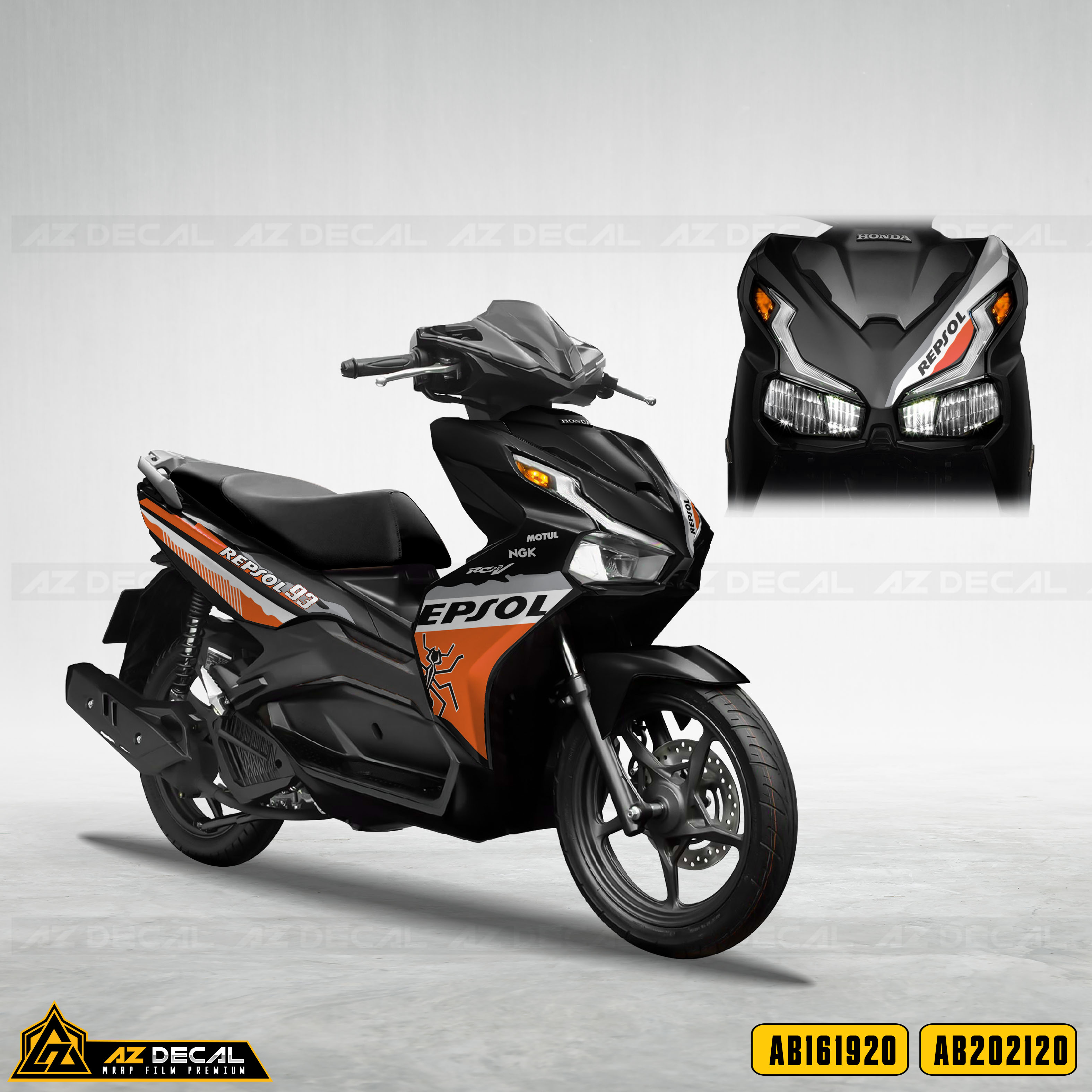 Mẫu teen đọ dáng với Honda Air Blade độ ở Sài Gòn  Xe độ